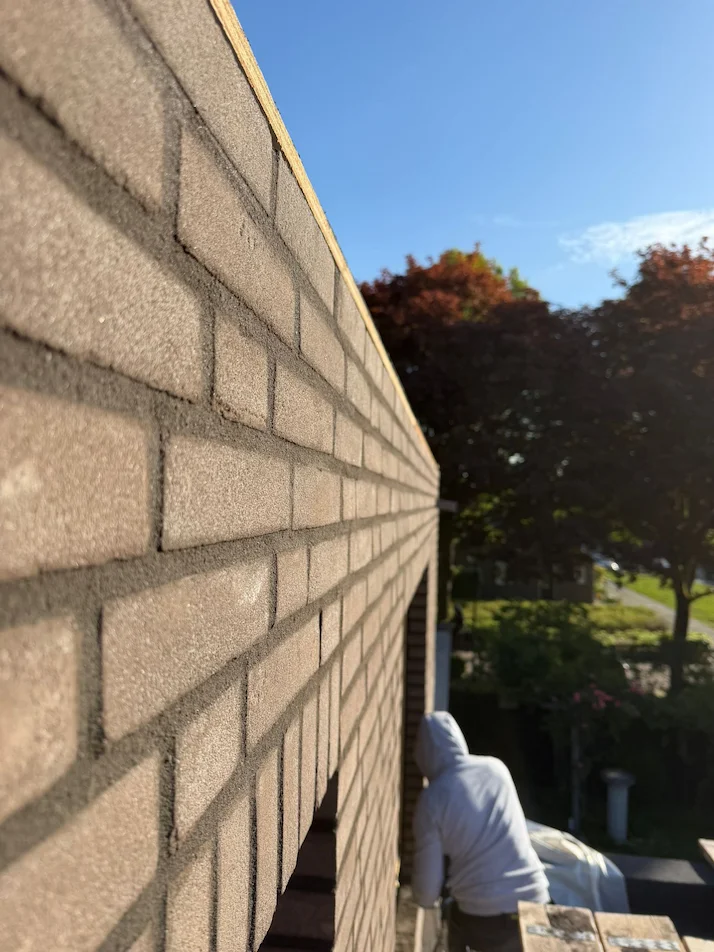Gevelvoegwerk woning in Goirle